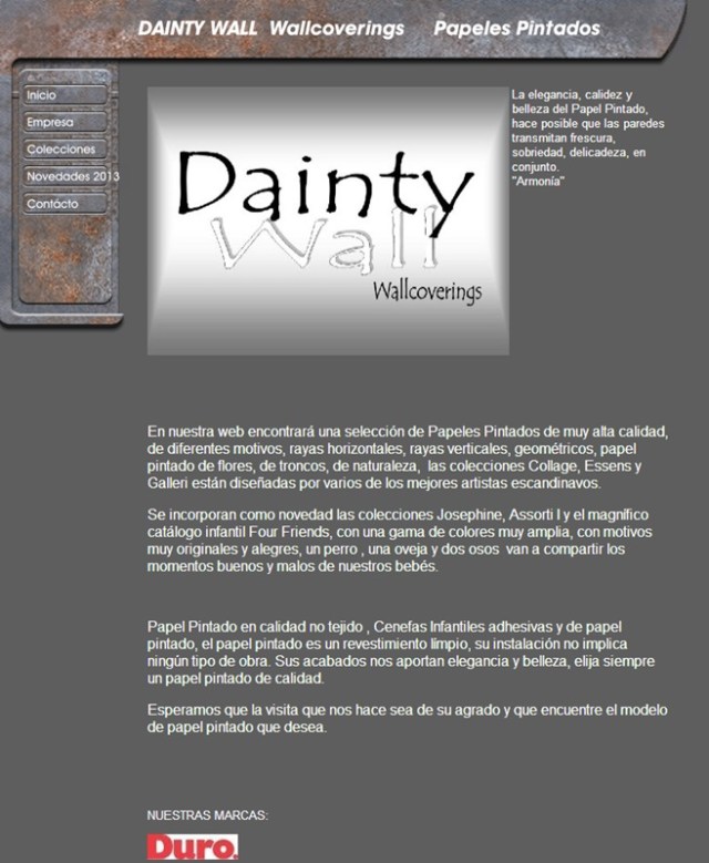 Papeles Pintados Daintywall